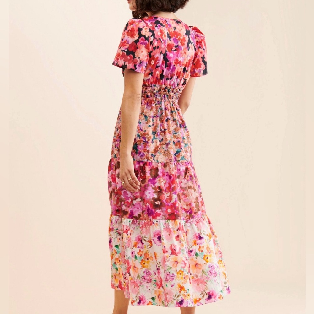 Kachel x Anthropologie Vibrant Floral Maxi Dress, Somerset - style - Picture 2 of 9